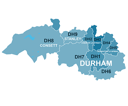 Durham Map (House Sale Data)